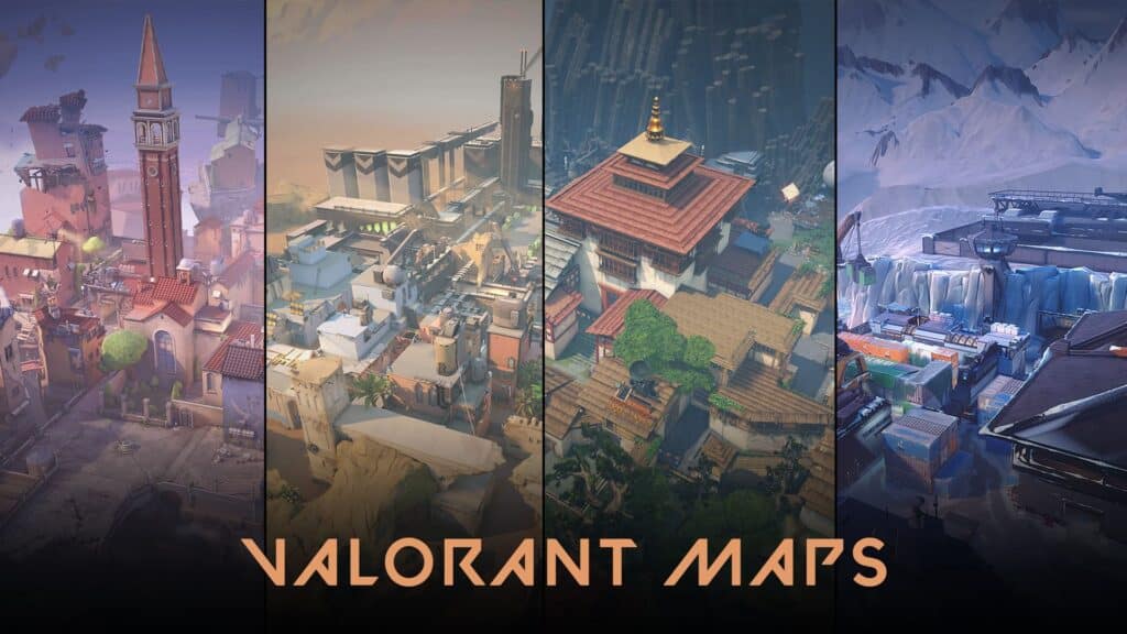 Maps in Valorant